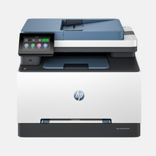 HP Color LaserJet Pro MFP 3303sdw - Print, Copy, Scan; Wireless, Two-sided printing, 250-sheet input tray; Print speed up to 25 ppm (black) and 25 ppm (color) - Blue [499M6A]