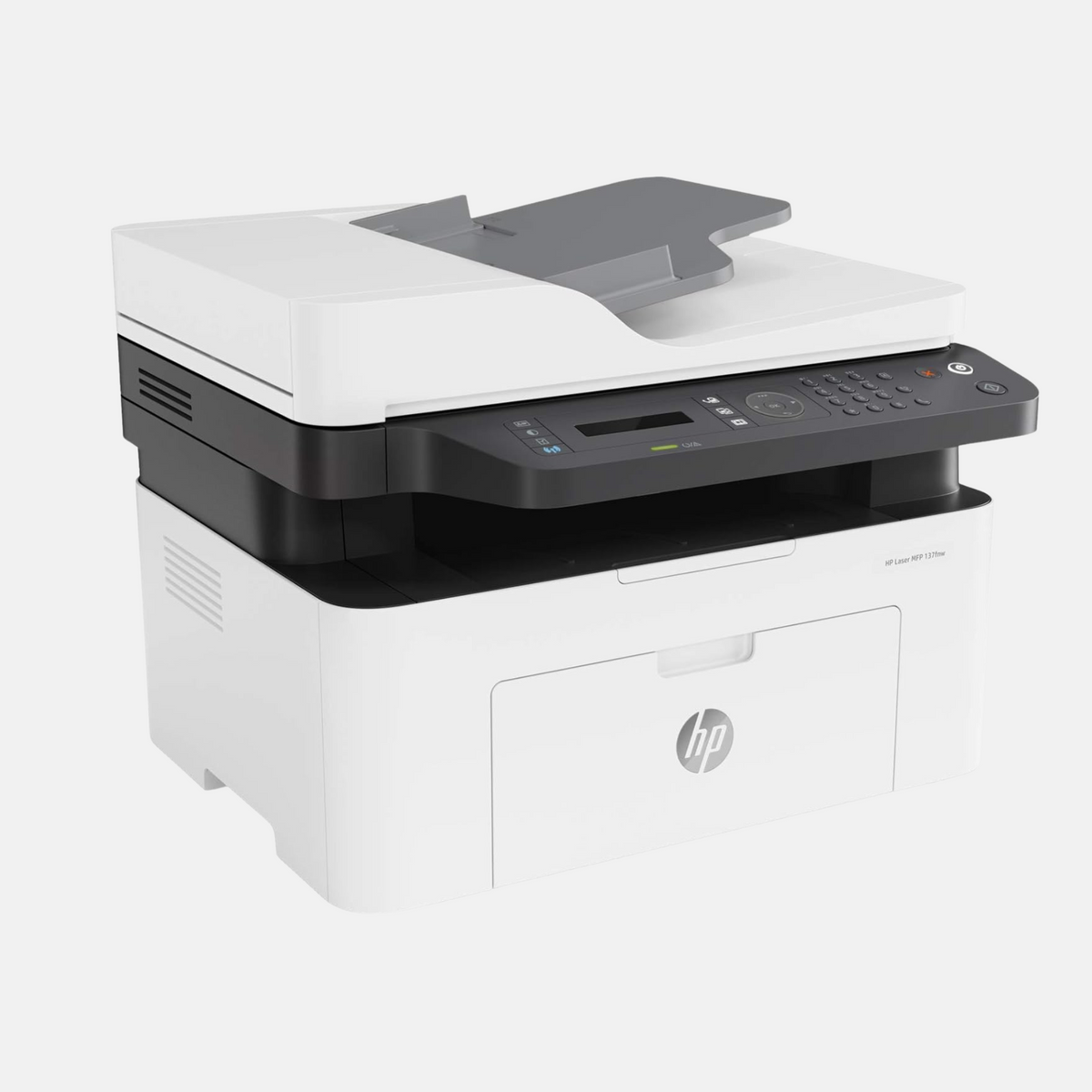 HP Laser MFP 137fnw Printer - Print, Copy, Scan, Fax - Black and white, Printer for Small Medium Business [4ZB84A]