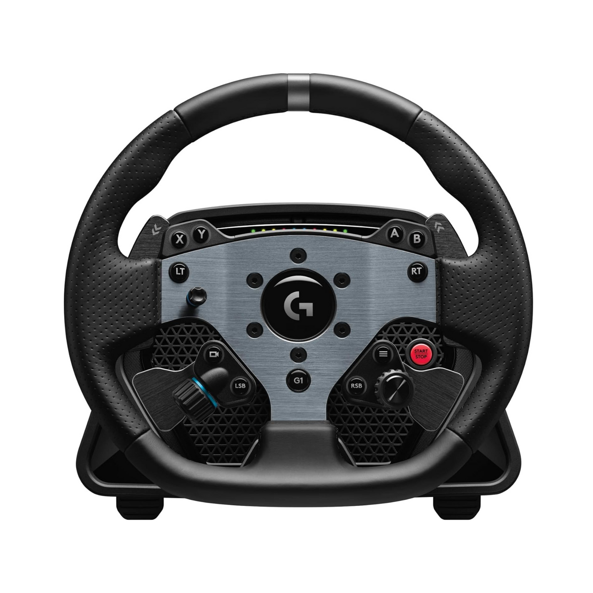 Logitech G PRO Racing Wheel for PC, Direct Drive 11 Nm Force, TRUEFORCE Force Feedback,  OLED Display, Quick Release, PRO Button Layout, Black