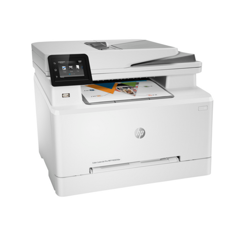 HP M283fdw Color LaserJet Pro Printer, Print, Copy, Scan, 22 ppm Print Speed, 600 x 600 dpi Resolution, 50-Page ADF for Scanning and Copying | 7KW75A