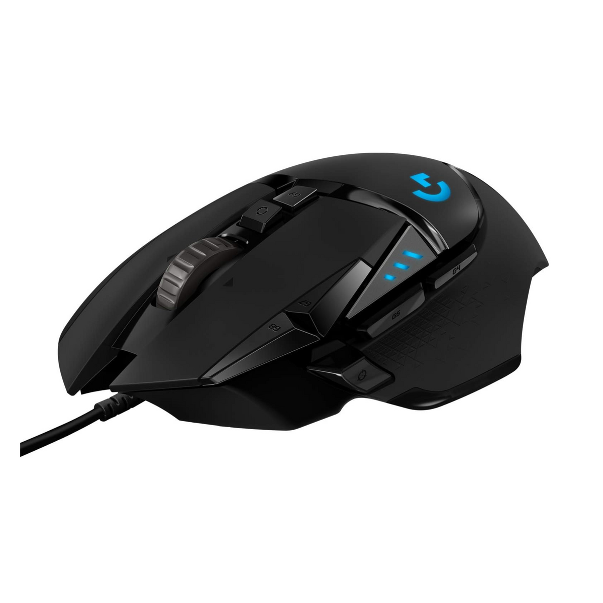 Logitech G502 HERO High Performance Wired Gaming Mouse, 11 Programmable Buttons, On-Board Memory, PC / Mac - Black