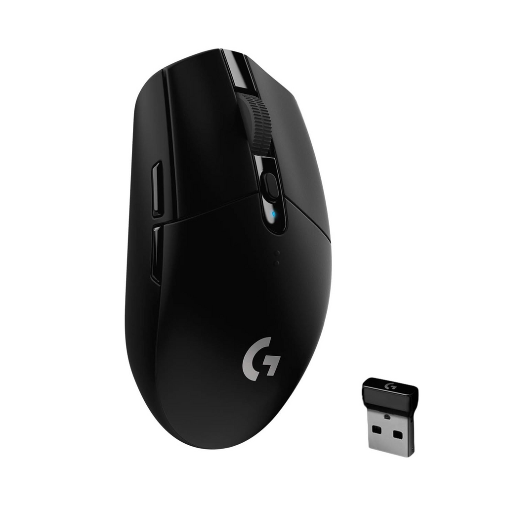 Logitech G305 Lightspeed Wireless Gaming Mouse,  250H Battery Life, On-Board Memory, Compatible With Pc / Mac - Black