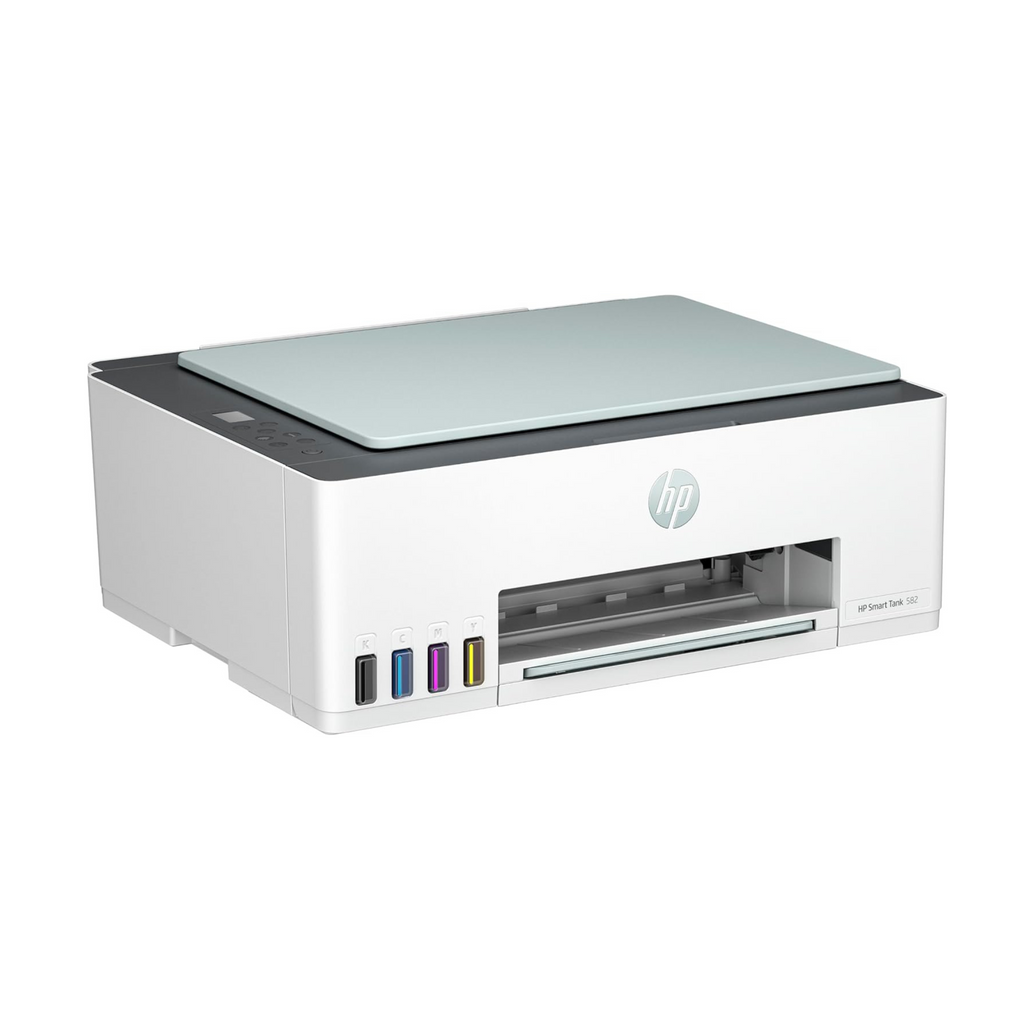 HP Smart Tank 582 Wireless All-in-One Printer, Print, Scan, Copy; Up to 18,000 black or 6,000 color pages - Green [4A8D6A]