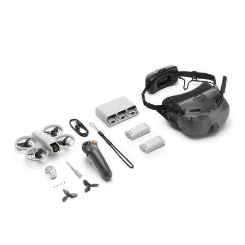 DJI Neo Motion Fly More Combo, Mini Drone with 4K UHD Camera for Adults, 135g Self Flying Drone with RC Motion 3 and 3 Batteries