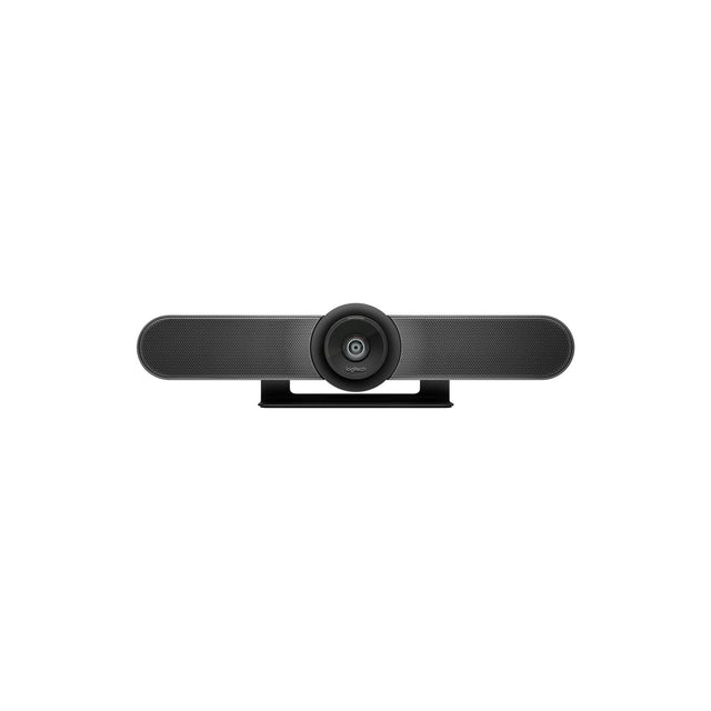 Logitech MeetUp Video Conferencing System, Ultra HD 4K/1080p/720p, 3 Microphones/Adjustable Speakers, Wide Field of View 120°, PC/Mac/Laptop/Macbook/Tablet - Black