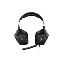 Logitech G432 Wired Gaming Headset, 7.1 Surround Sound, Dts Headphone:X 2.0, 50 mm Audio Drivers, Usb And 3.5 mm Audio Jack, Flip-To-Mute Mic, Lightweight, Pc/Mac/Xbox One/Ps4/Nintendo Switch - Black
