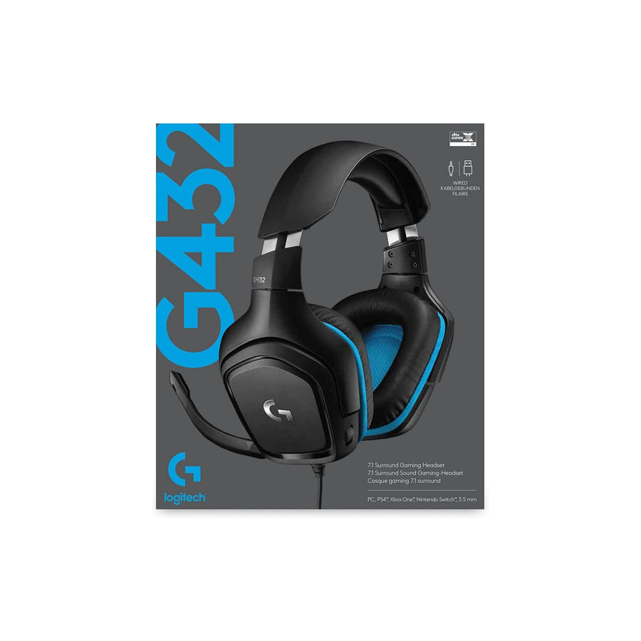 Logitech G432 Wired Gaming Headset