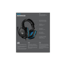 Logitech G432 Wired Gaming Headset, 7.1 Surround Sound, Dts Headphone:X 2.0, 50 mm Audio Drivers, Usb And 3.5 mm Audio Jack, Flip-To-Mute Mic, Lightweight, Pc/Mac/Xbox One/Ps4/Nintendo Switch - Black