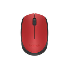 Logitech M171 Wireless Mouse for PC, Mac, Laptop, 2.4 GHz with USB Mini Receiver, Optical Tracking, 12-Months Battery Life, Ambidextrous - Red