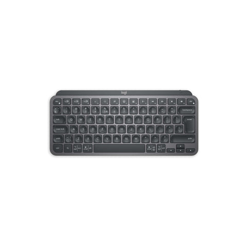 Logitech MX Keys Mini Minimalist Wireless Illuminated Keyboard, Compact, Bluetooth, Backlit, USB-C, Compatible with Apple macOS, iOS, Windows, Linux, Android, Metal Build - Graphite