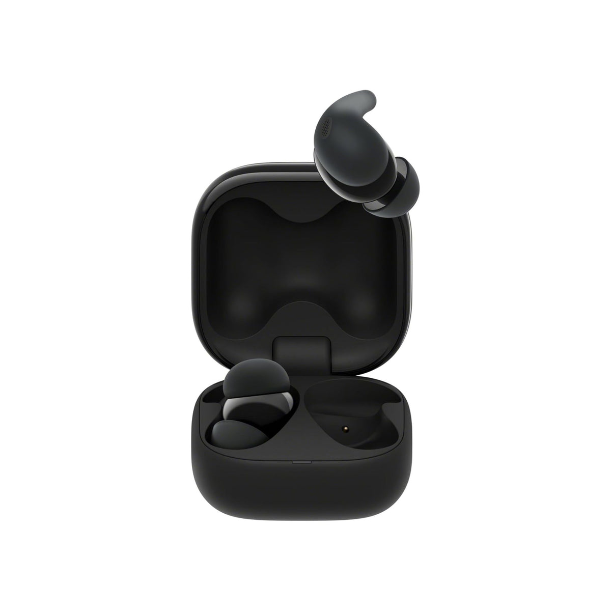 Sony LinkBuds Fit, Truly Wireless Noise Cancelling Headphones - Multipoint connection - Ultra light for All-day Comfort with Crystal clear call quality - Up to 21 hours battery life - Black