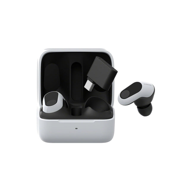 Sony INZONE Buds Truly Wireless Noise Cancelling Gaming Earbuds, 360 Spatial Sound, Industry-leading 12H battery life, Low delay 2.4GHz/LE Audio, For PC/PS5/Mobile/Nintendo Switch, WF-G700N, White