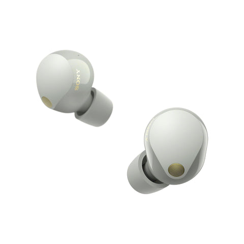 Sony WF-1000XM5 The Best Truly Wireless Noise Cancelling Earbuds, Hi-Res Audio, 24 hours battery life, Multipoint Connection, IPX4 Water Resistance, Silver, UAE Version - 1-Year warranty