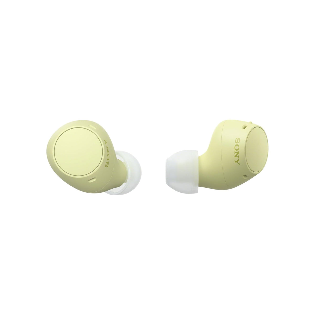 Sony WF-C510 Truly Wireless Earbuds, 22 hours battery life, Clearer hands-free calling, Multipoint Connection, Ambient Sound Mode, IPX4 Water Resistance, Yellow, UAE Version - 1-Year warranty