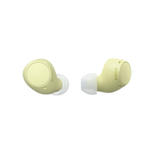 Sony WF-C510 Truly Wireless Earbuds, 22 hours battery life, Clearer hands-free calling, Multipoint Connection, Ambient Sound Mode, IPX4 Water Resistance, Yellow, UAE Version - 1-Year warranty