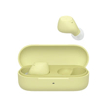 Sony WF-C510 Truly Wireless Earbuds, 22 hours battery life, Clearer hands-free calling, Multipoint Connection, Ambient Sound Mode, IPX4 Water Resistance, Yellow, UAE Version - 1-Year warranty