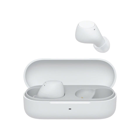 Sony WF-C510 Truly Wireless Earbuds, 22 hours battery life, Clearer hands-free calling, Multipoint Connection, Ambient Sound Mode, IPX4 Water Resistance, White, UAE Version - 1-Year warranty