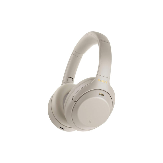 Sony Wh-1000Xm4 Wireless Noise Cancelling Bluetooth Over-Ear Headphones With Speak To Chat Function And Mic For Phone Call, Silver, UAE Version - 1-Year warranty