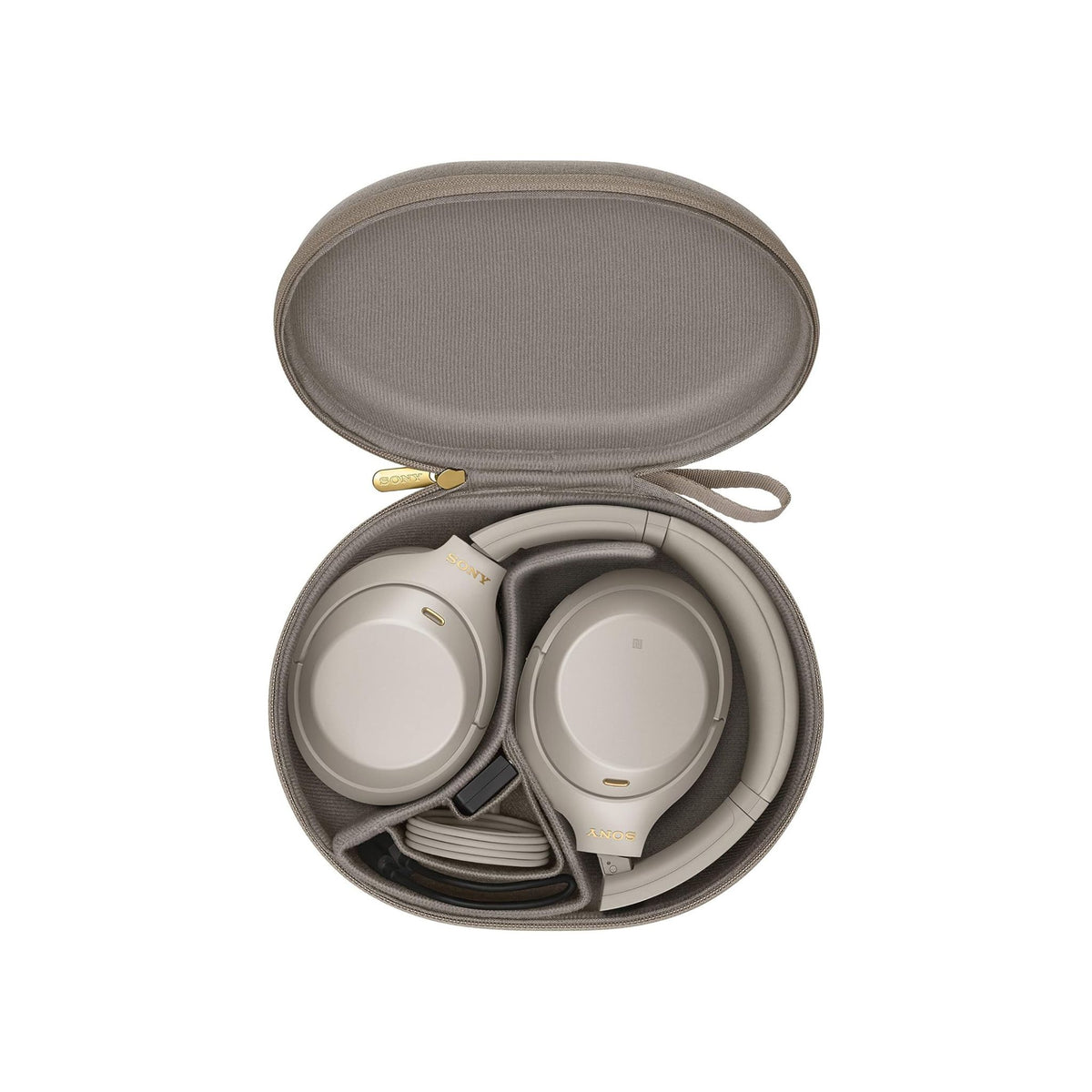 Sony Wh-1000Xm4 Wireless Noise Cancelling Bluetooth Over-Ear Headphones With Speak To Chat Function And Mic For Phone Call, Silver, UAE Version - 1-Year warranty
