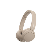 Sony WH-CH520 Wireless Bluetooth Headphones - up to 50 Hours Battery Life with Quick Charge, On-ear style - Beige