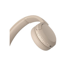 Sony WH-CH520 Wireless Bluetooth Headphones - up to 50 Hours Battery Life with Quick Charge, On-ear style - Beige