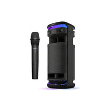 Sony ULT Tower 10 Bluetooth Karaoke Party Speaker with Powerful Bass, 360° Sound and Party Lights, Included Wireless Microphone – New