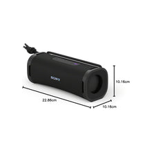 Sony ULT Field 1 Wireless Ultra Portable Bluetooth Compact Speaker, IP67 Waterproof, Dustproof and Rustproof with Enhanced Bass, 12 Hour Battery and Detachable Strap, Black, UAE Model, 2024