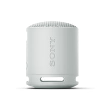 Sony SRS-XB100 Wireless Bluetooth Portable Lightweight Super-Compact Travel Speaker, Extra-Durable IP67 Waterproof & Dustproof, 16 Hour Battery, Versatile Strap, and Hands-free Calling, Light Gray NEW