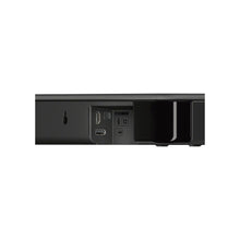 Sony S100F 2.0ch Soundbar with Bass Reflex Speaker, Integrated Tweeter and Bluetooth, (HTS100F), easy setup, compact, home office use with clear sound black