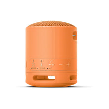 Sony XB100 Portable Wireless Speaker | Extra BASS, 16 hour battery life, IP67 Waterproof and dustproof rating - Orange