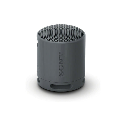 Sony SRS-XB100 Wireless Bluetooth Portable Lightweight Super-Compact Travel Speaker, Extra-Durable IP67 Waterproof & Dustproof, 16 Hour Battery, Versatile Strap, and Hands-Free Calling, Black New