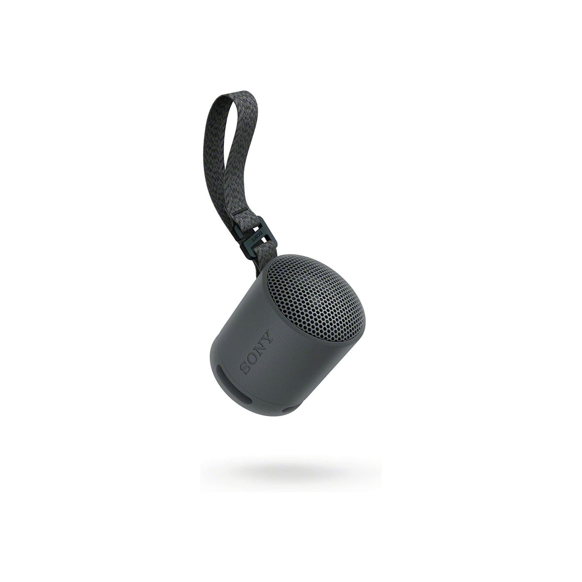 Sony SRS-XB100 Wireless Bluetooth Portable Lightweight Super-Compact Travel Speaker, Extra-Durable IP67 Waterproof & Dustproof, 16 Hour Battery, Versatile Strap, and Hands-Free Calling, Black New
