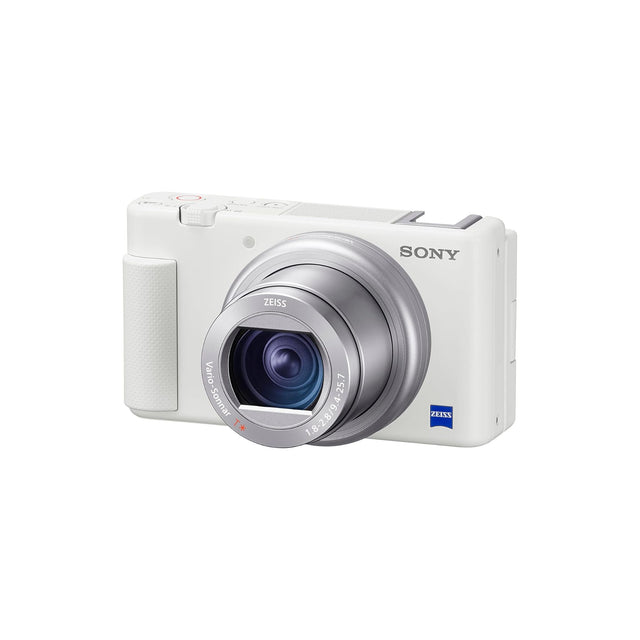 Sony ZV-1 Digital Camera for Content Creators, Vlogging and YouTube with Flip Screen, Built-in Microphone, 4K HDR Video, Touchscreen Display, Live Video Streaming, Webcam, Compact