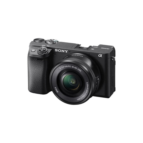 Sony Alpha 6400 | APS-C Mirrorless Camera with Sony 16-50 mm f/3.5-5.6 Power Zoom Lens (Fast 0.02s Autofocus 24.2 Megapixels, 4K Movie Recording, Flip Screen for Vlogging), Black