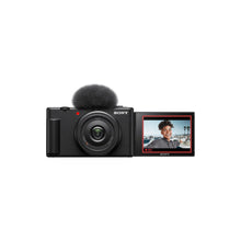 Sony Vlog camera ZV 1F Digital Camera Vari angle Screen, 4K Video, slow motion, Vlog features Black, ZV1FB.CE3