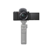 Sony Alpha ZV-E10L Interchangeable Lens Vlog Digital Camera with 16-50 mm Lens and Free Sony Wireless Grip with remote control and tripod feature, 24.2MP, Black