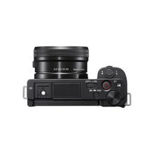 Sony Alpha ZV-E10L Interchangeable Lens Vlog Digital Camera with 16-50 mm Lens and Free Sony Wireless Grip with remote control and tripod feature, 24.2MP, Black