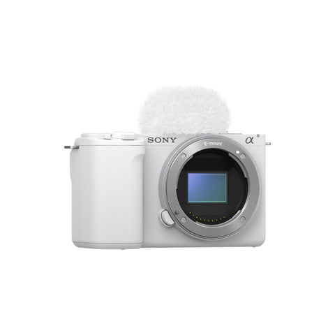 Sony's Alpha ZV-E10 II Kit, Body + Lens, APS-C interchangeable-lens vlog camera, With 16-50 mm Lens, 26.0 MP, Exmor CMOS Sensor, White, UAE Model