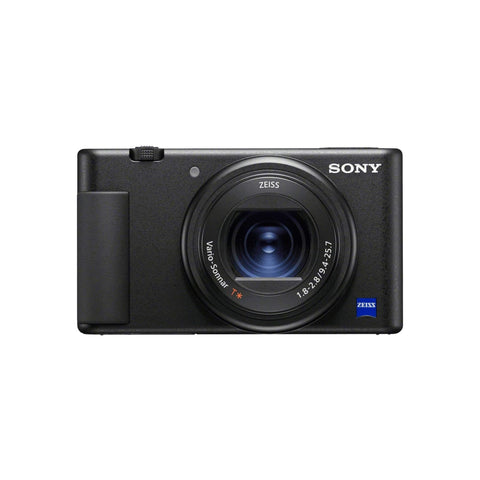 Sony Zv-1 Vlog Camera With Fast And Precise Focus Transition, Pro-Quality Bokeh, Product Showcase Setting, Vari Angle Screen, 4K Hdr Video, Selfie And More Dsc-Zv1, Black