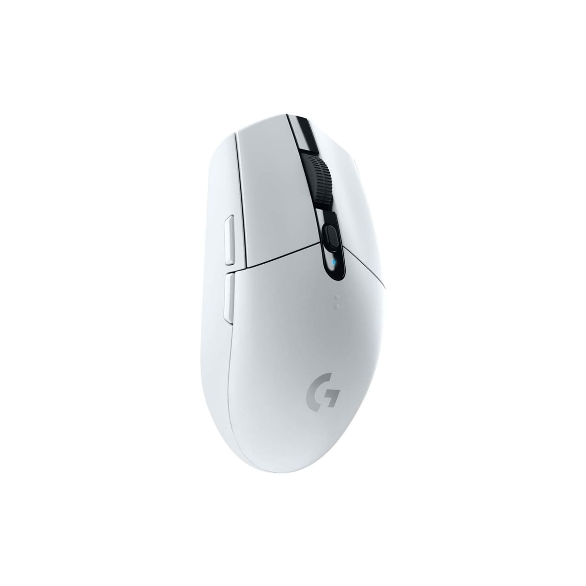 Logitech G305 Lightspeed Wireless Gaming Mouse, HERO Sensor, 12,000 DPI, Lightweight, 6 Programmable Buttons, 250h Battery Life, On-Board Memory, Compatible with PC / Mac - White