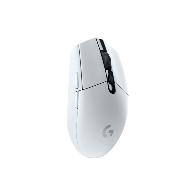 Logitech G305 Lightspeed Wireless Gaming Mouse, HERO Sensor, 12,000 DPI, Lightweight, 6 Programmable Buttons, 250h Battery Life, On-Board Memory, Compatible with PC / Mac - White