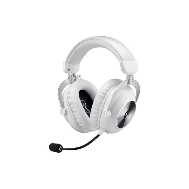 Logitech G PRO X 2 LIGHTSPEED Wireless Gaming Headset, Detachable Boom Mic, 50mm Graphene Drivers, DTS: X Headphone 2.0—7.1 Surround, Bluetooth/USB/3.5mm Aux, for PC, PS5, PS4, Nintendo Switch - White