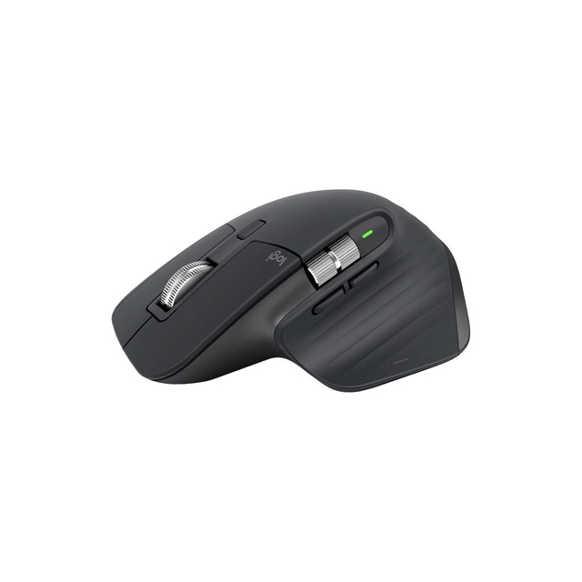 Logitech MX Master 3S - Wireless Performance Mouse with Ultra-fast Scrolling, Ergo, 8K DPI, Track on Glass, Quiet Clicks, USB-C, Bluetooth, Windows, Linux, Chrome - Graphite