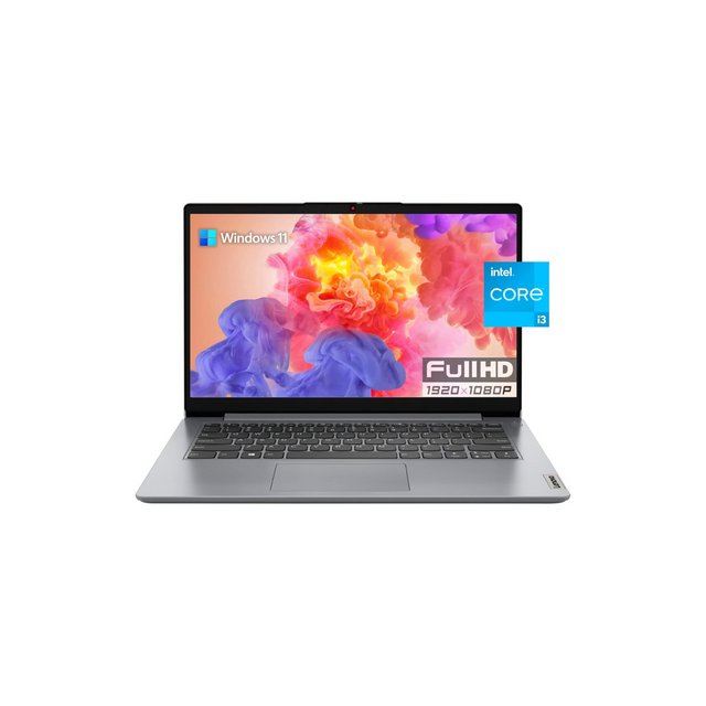 Lenovo IdeaPad Business and Student Essential Laptop,14'' Full HD Display, 8GB RAM, 1TB SSD Storage, Intel CORE i3-13TH Processor (Up to 4.10 GHz), HDMI, Windows 11, Gray UPGRADED