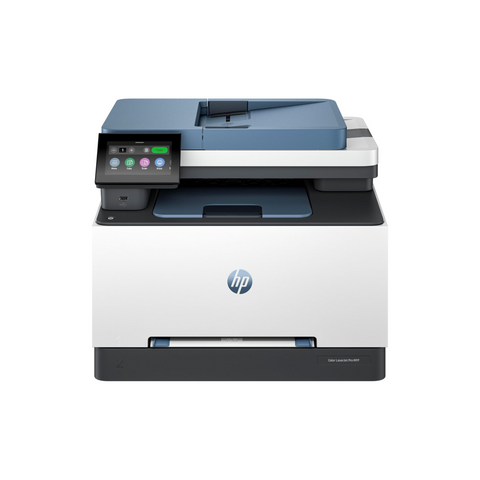 HP Color LaserJet Pro MFP 3303sdw - Print, Copy, Scan; Wireless, Two-sided printing, 250-sheet input tray; Print speed up to 25 ppm (black) and 25 ppm (color) - Blue [499M6A]