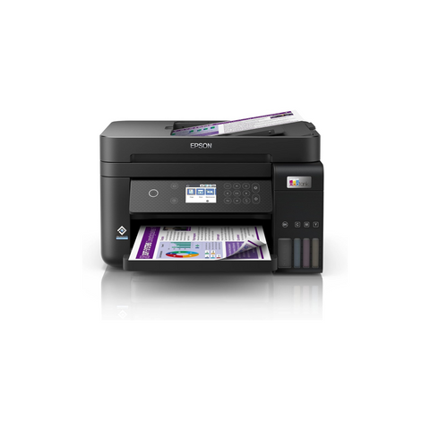 Epson Ecotank L6270 Multifunctional Printer with ADF and Double-sided, Color Ink Tank for Business, Wi-Fi Direct and Ethernet Connectivity