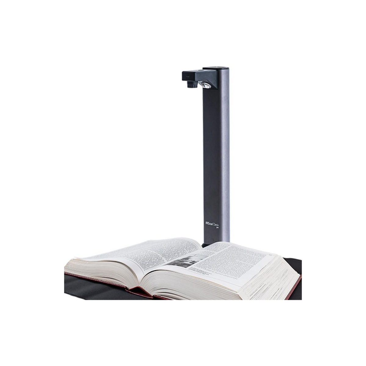 IRIScan Desk document scanner, book scanner - v7pro:4K UltraHD | 18MP | 600dpi | portable scanner | visualizer | document camera | OCR|IA flattening | auto scan | finger eraser | Win Mac