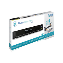 IRIScan Anywhere 6 WiFi Mobile Document Scanner Simplex : 15PPM | Mobile Scanner | Scanner A4 | Battery | WIFI | OCR | PDF | Scan to USB | Black | WinMac | iOS Android