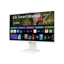 LG 32SR85U-W 32-inch MyView 4K UHD, IPS Display, webOS Smart Monitor, ThinQ Home, USB Type-C 90W PD, Built-in FHD Webcam & Speaker, HDR 10, AirPlay 2, Screen Share, Bluetooth, White