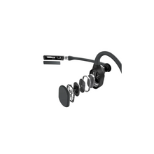 SHOKZ OpenComm2 2025 Upgrade Bone Conduction Headset, Open-Ear Bluetooth Headphones with Noise Cancelling Mic, Wireless Earphones for Work, Call, Meeting, Driving, 16H Talktime